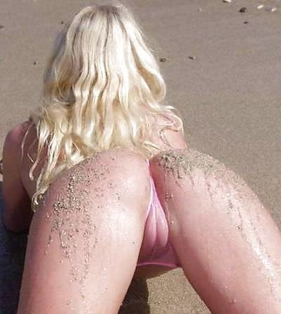 Slits in sand &amp; sea #98116802