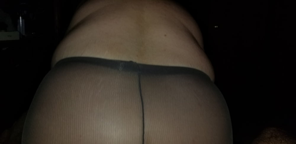 Sexy BBW Pantyhose, Creampie and a Facial #106654293