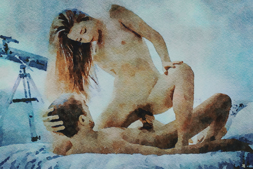 Erotic Digital Watercolor 55 #104102065