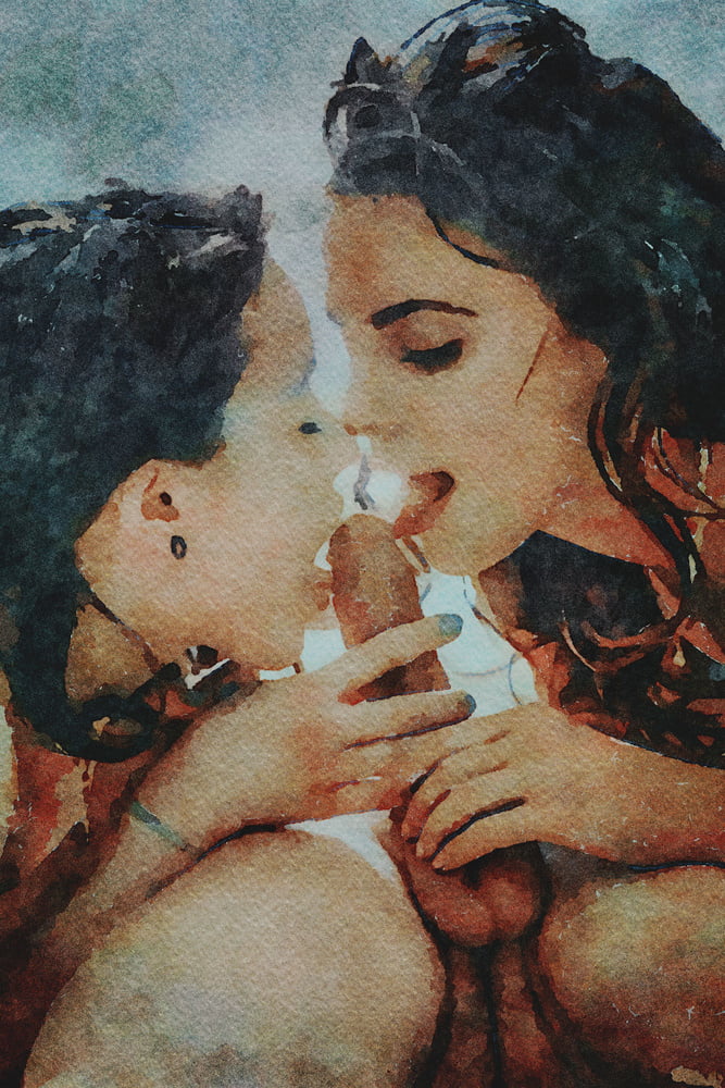 Erotic Digital Watercolor 55 3981765