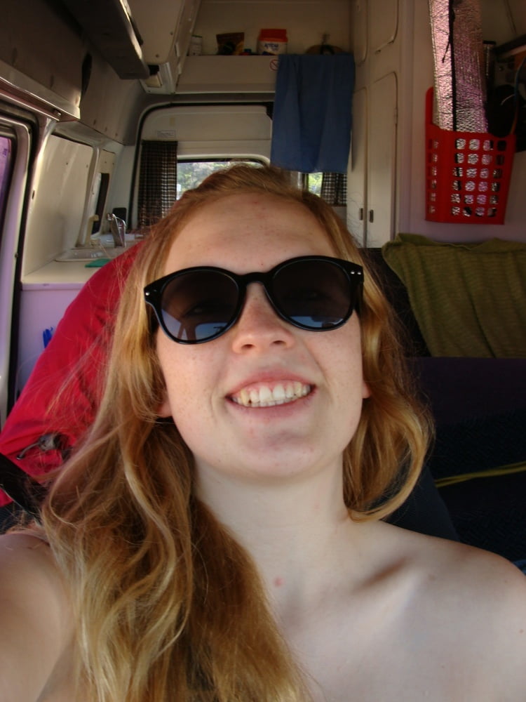 Huge natural tits red head girlfriend posing for honeymoon
 #98572149