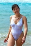 Milf moms topless beach #80672708