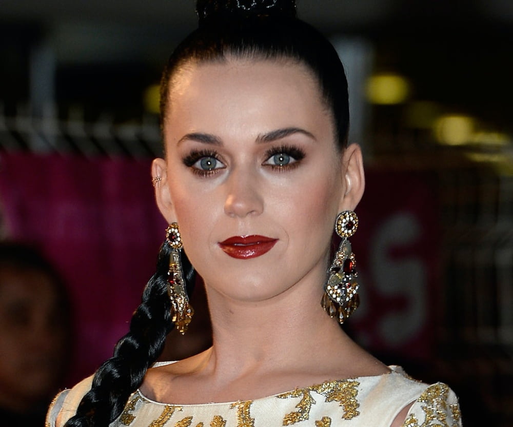 Katy Perry Not-Nude High Pony Tail #80539696