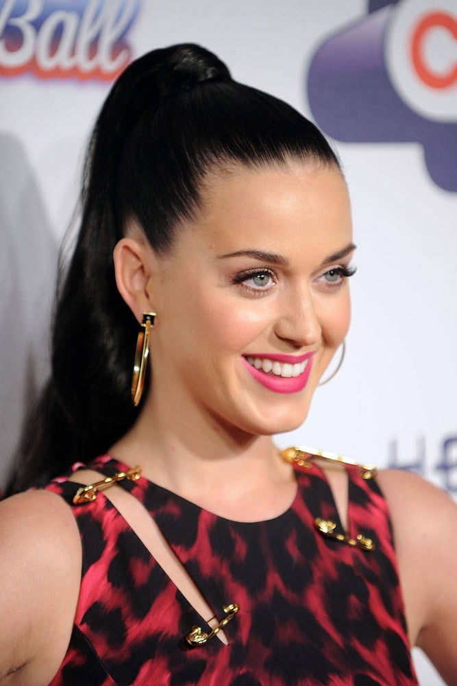 Katy Perry Not-Nude High Pony Tail #80539702