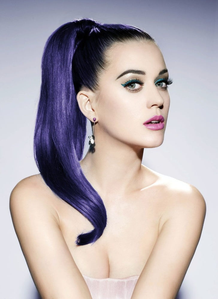 Katy Perry Not-Nude High Pony Tail #80539705