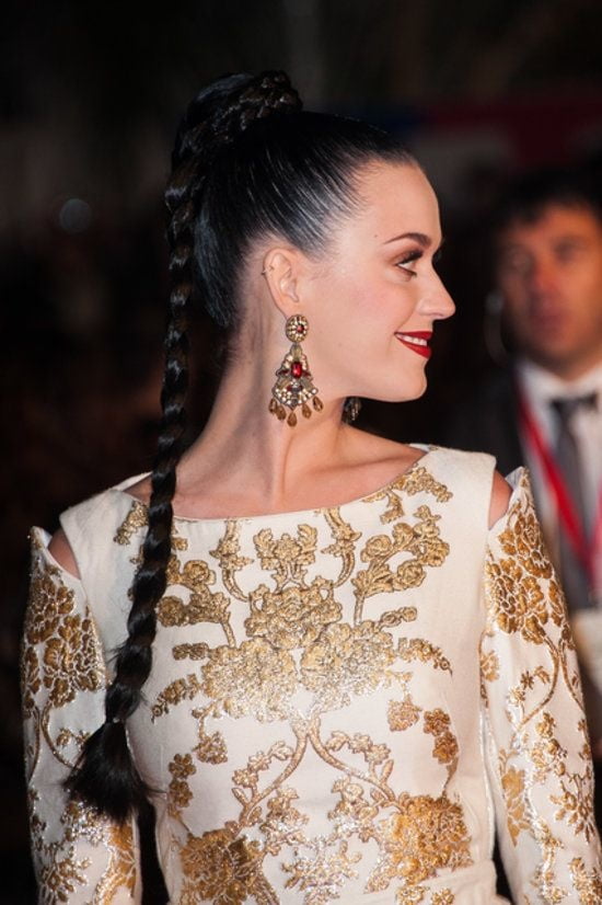 Katy Perry Not-Nude High Pony Tail #80539711