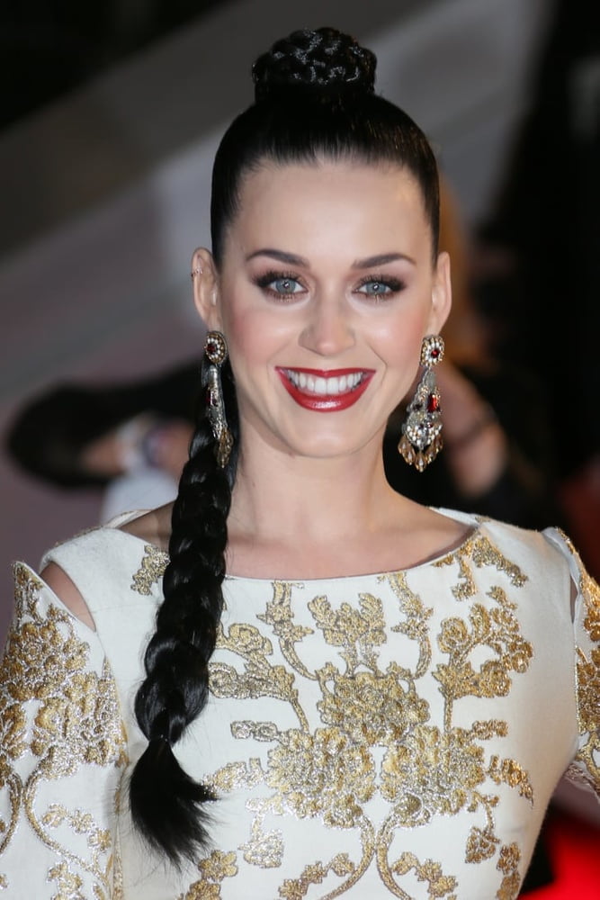 Katy Perry Not-Nude High Pony Tail #80539714