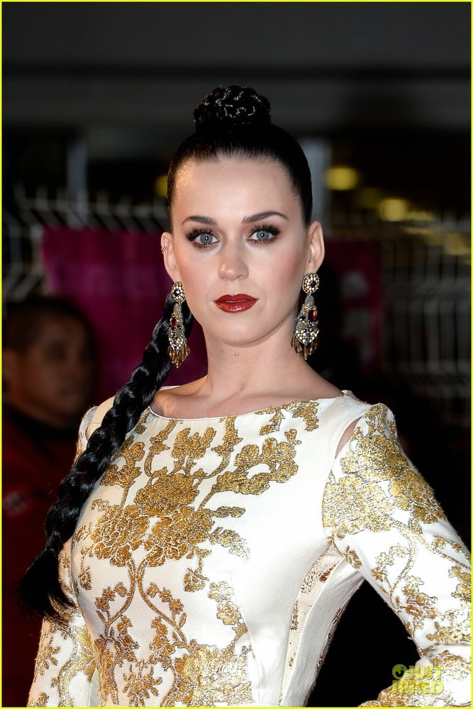 Katy Perry Not-Nude High Pony Tail #80539717
