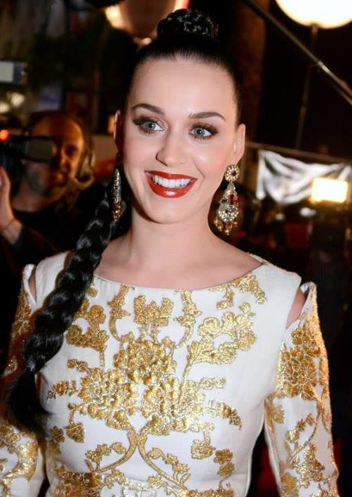 Katy Perry Not-Nude High Pony Tail #80539720