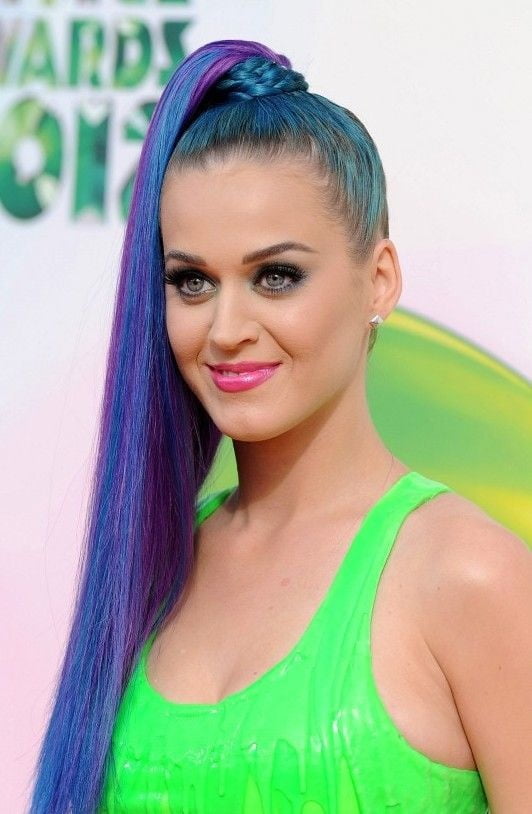 Katy Perry Not-Nude High Pony Tail #80539729