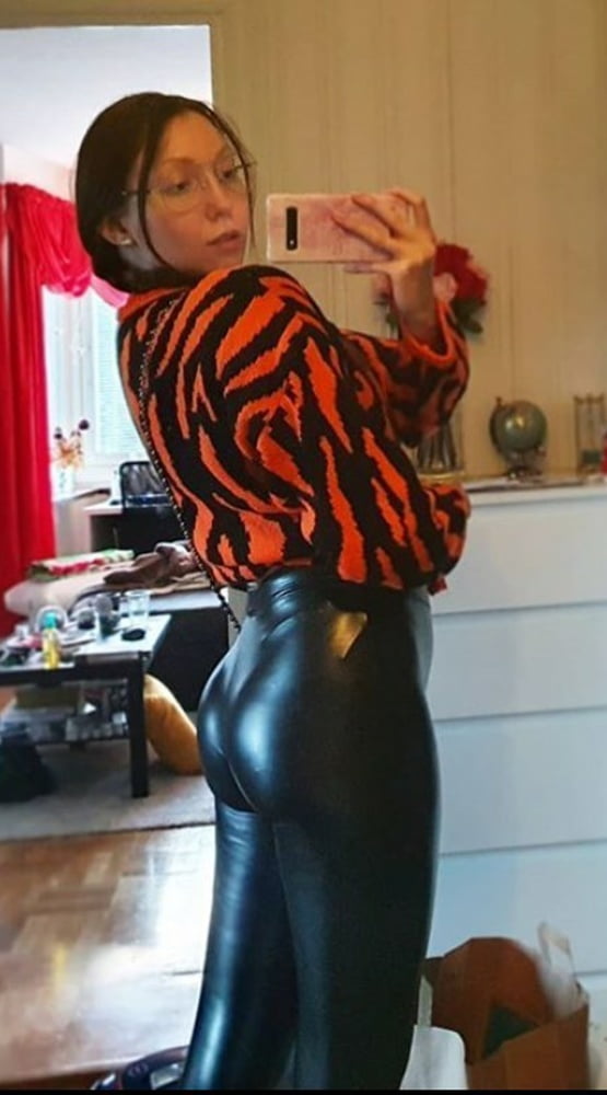 Latex and leatherpants 1 #91630045