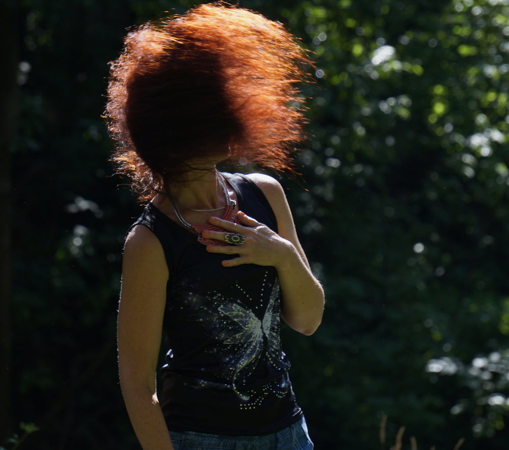 Flaming hair #107200214