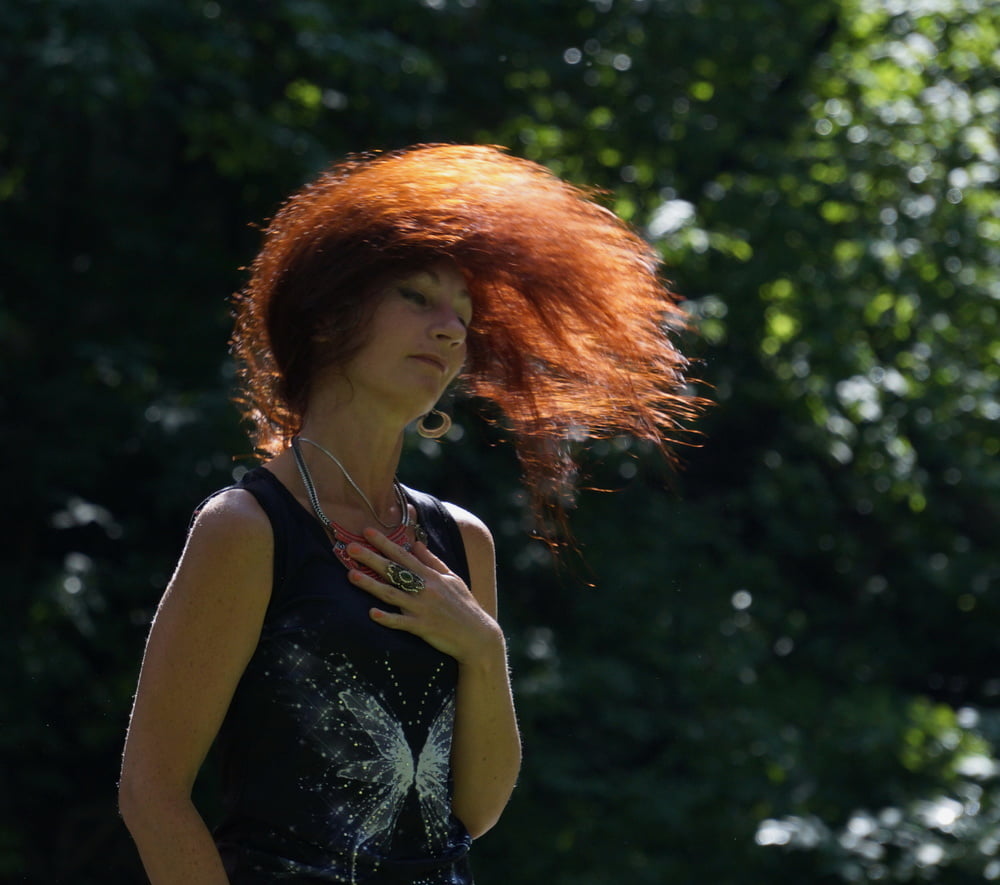 Flaming hair #107200217