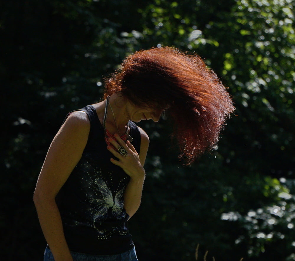 Flaming hair #107200223