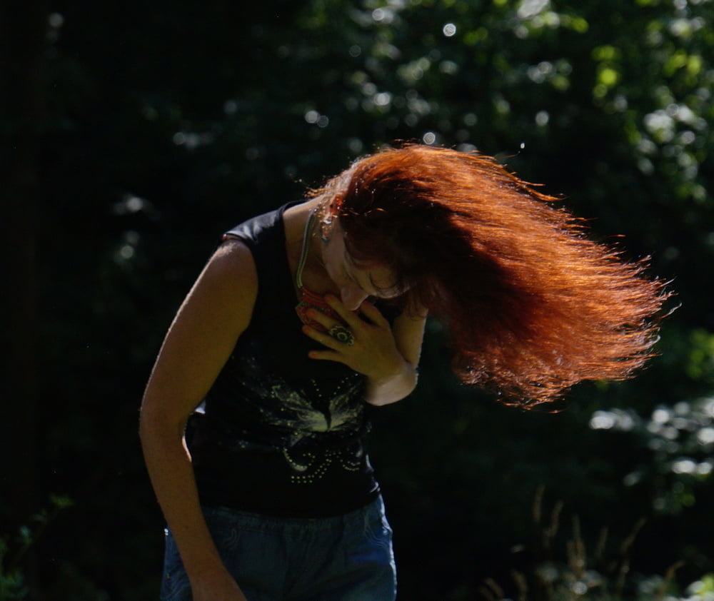 Flaming hair #107200229