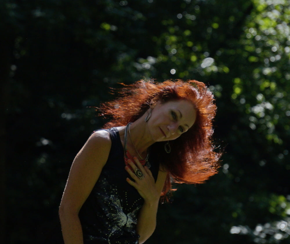 Flaming hair #107200235