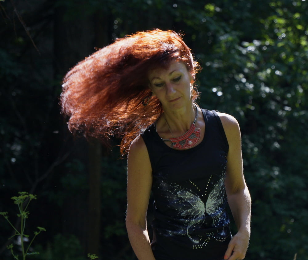Flaming hair #107200241