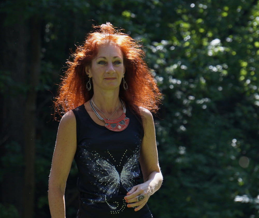 Flaming hair #107200247