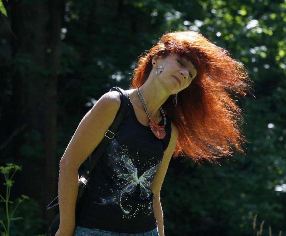 Flaming hair #107200289