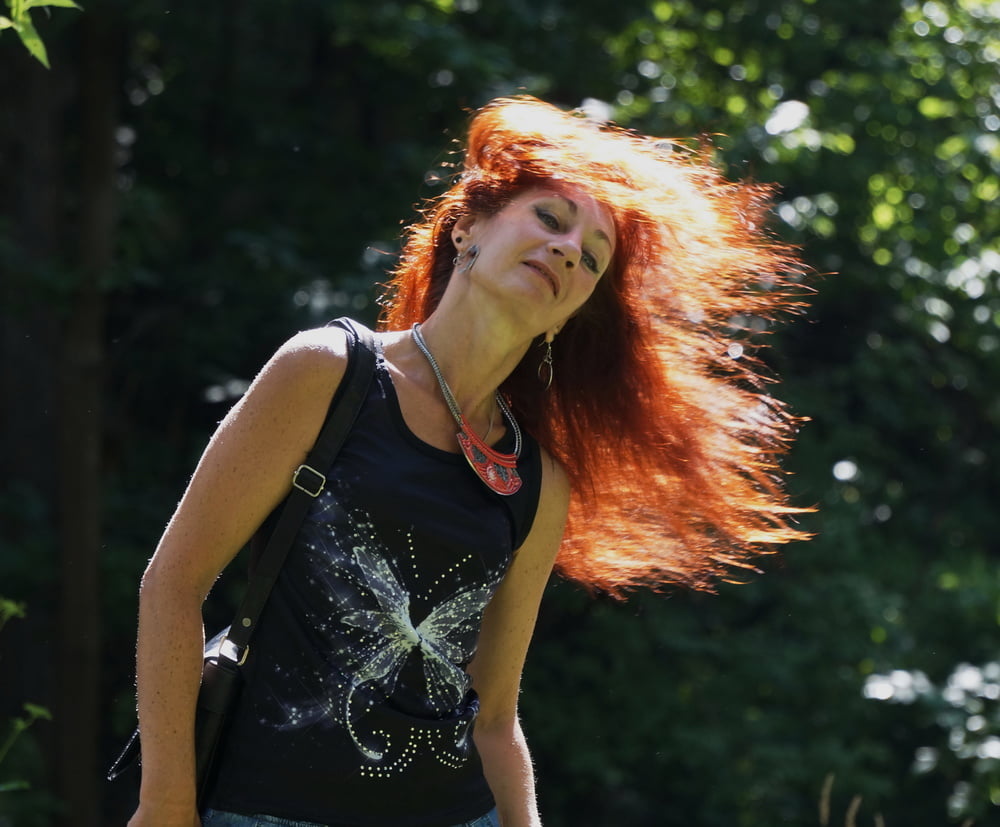 Flaming hair #107200290