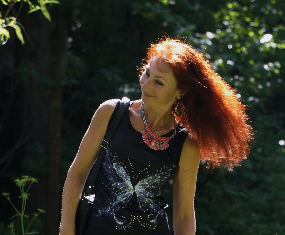 Flaming hair #107200294
