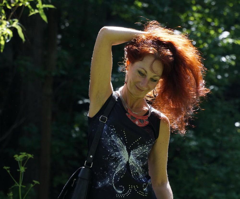 Flaming hair #107200297