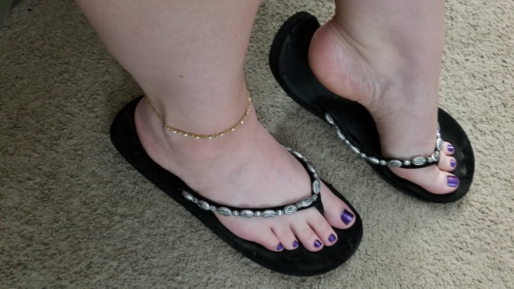 Playing in my shoe closet pretty feet heels flats milf  wife #106688828