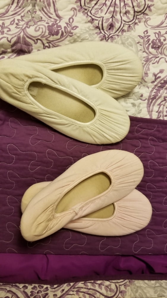 Playing in my shoe closet pretty feet heels flats milf  wife #106688831
