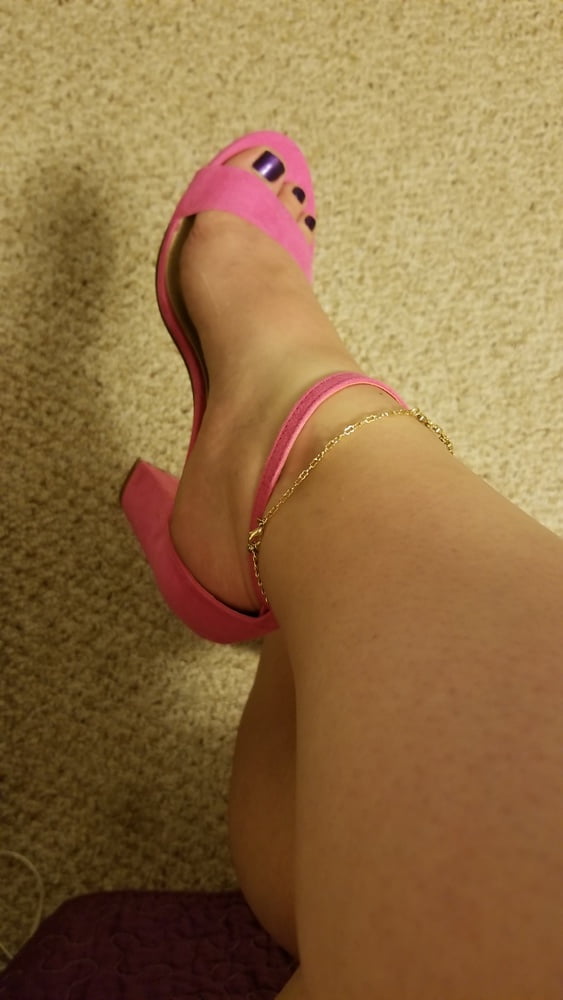 Playing in my shoe closet pretty feet heels flats milf  wife #106688900