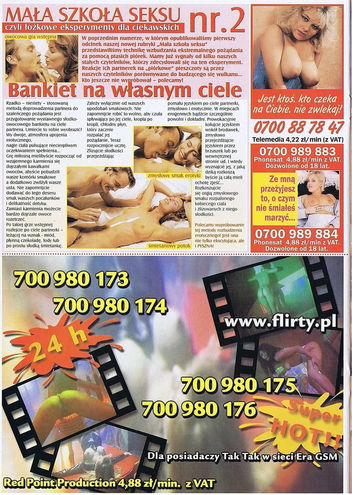 Magazine porno vintage polonais extasy 9-2001
 #104911790