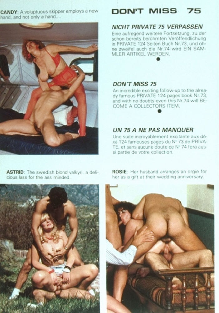 Vintage Retro-Porno - Privates Magazin - 074
 #92297444