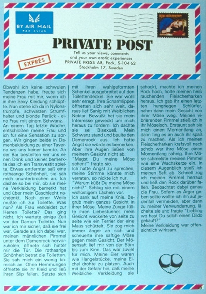 Vintage Retro-Porno - Privates Magazin - 074
 #92297503