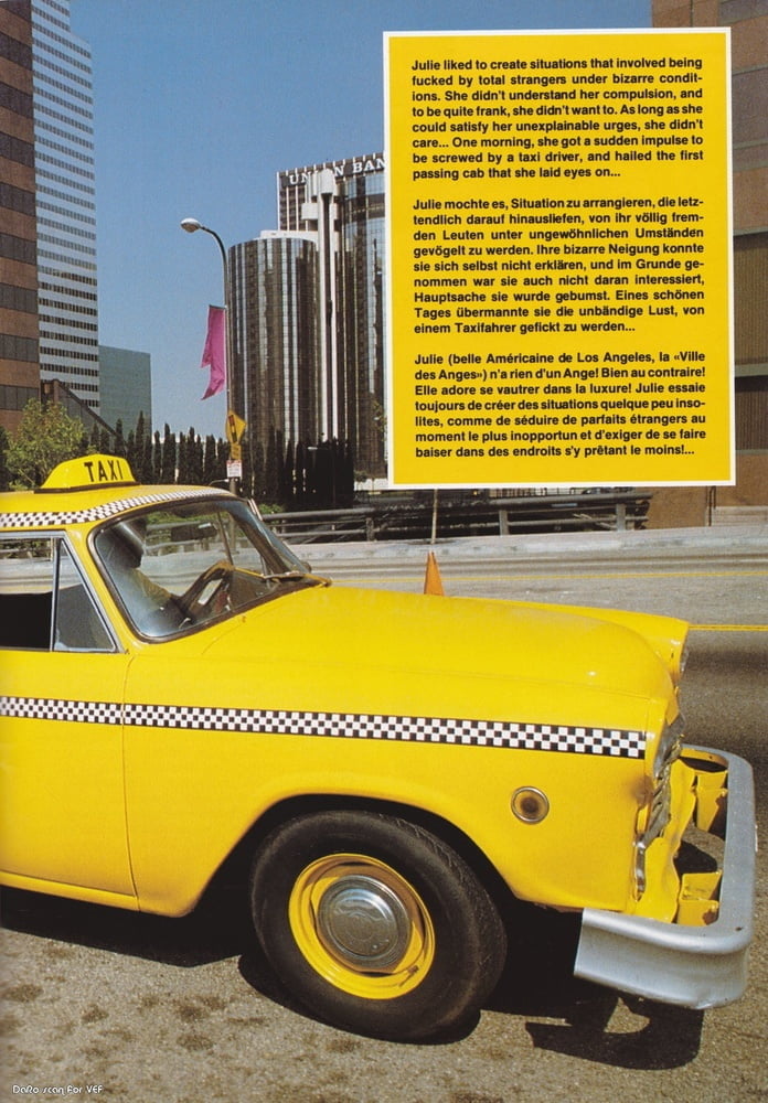 Grande corsa in taxi giallo
 #92037740