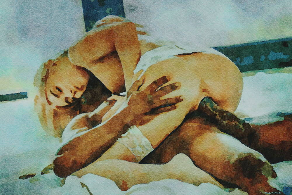 Erotic Digital Watercolor 6 4016426