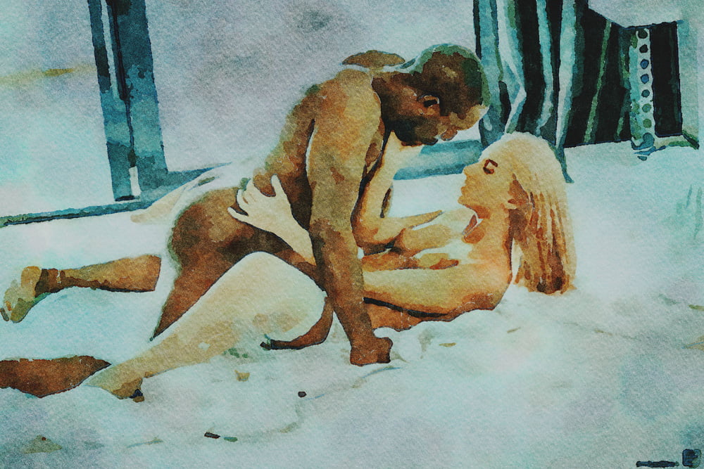 Erotic Digital Watercolor 6 4016426