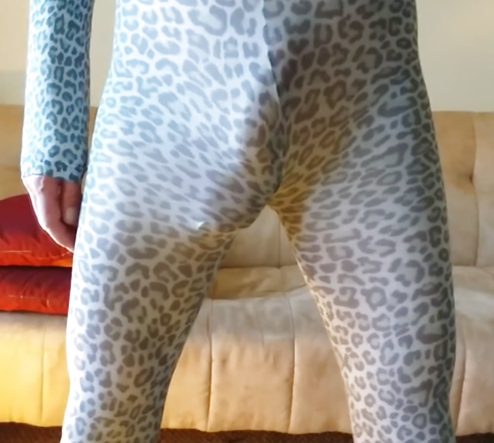 Big Butt in Catsuit Bodystocking and Boots #107044189