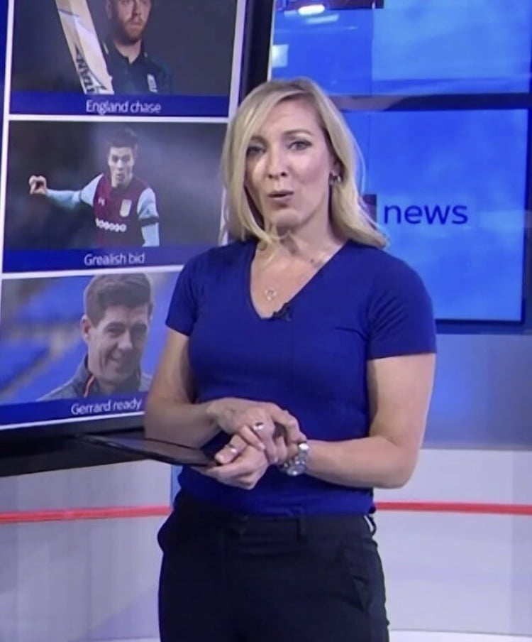 Vicky Gomersall Sky Sports News Juicy MILF Another Wank Bank #93627470