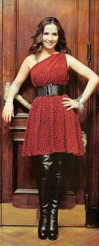 Female Celebrity Boots &amp; Leather - Natalia Oreiro #97103843