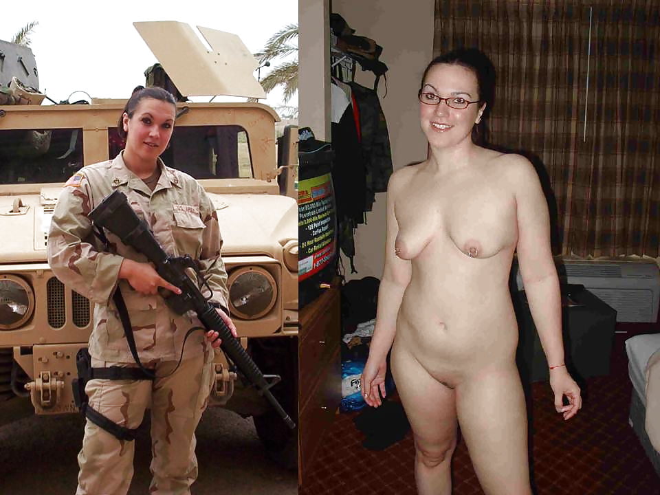 Sexy militärische Mädchen
 #104423036