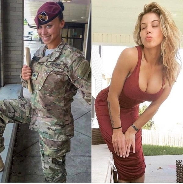 Sexy militärische Mädchen
 #104423123