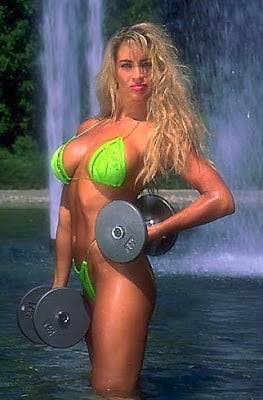 Kim paul! 90er Jahre Fitness-Model!
 #80427673