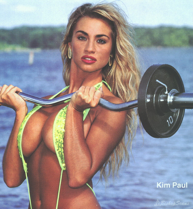 Kim Paul ! Modèle de fitness des années 90 !
 #80427722