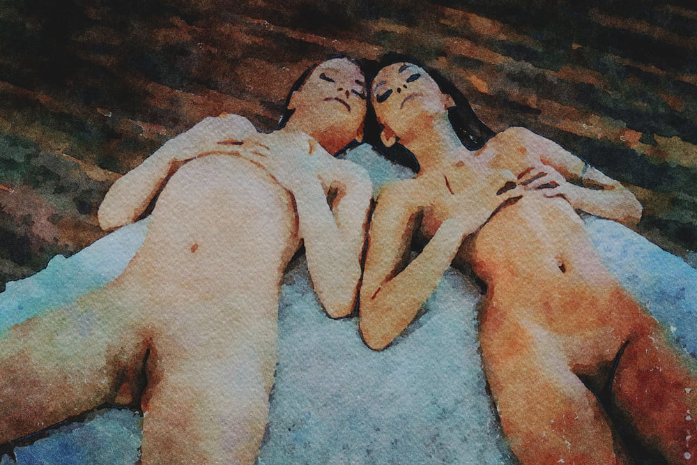 Erotic Digital Watercolor 5 #106275561