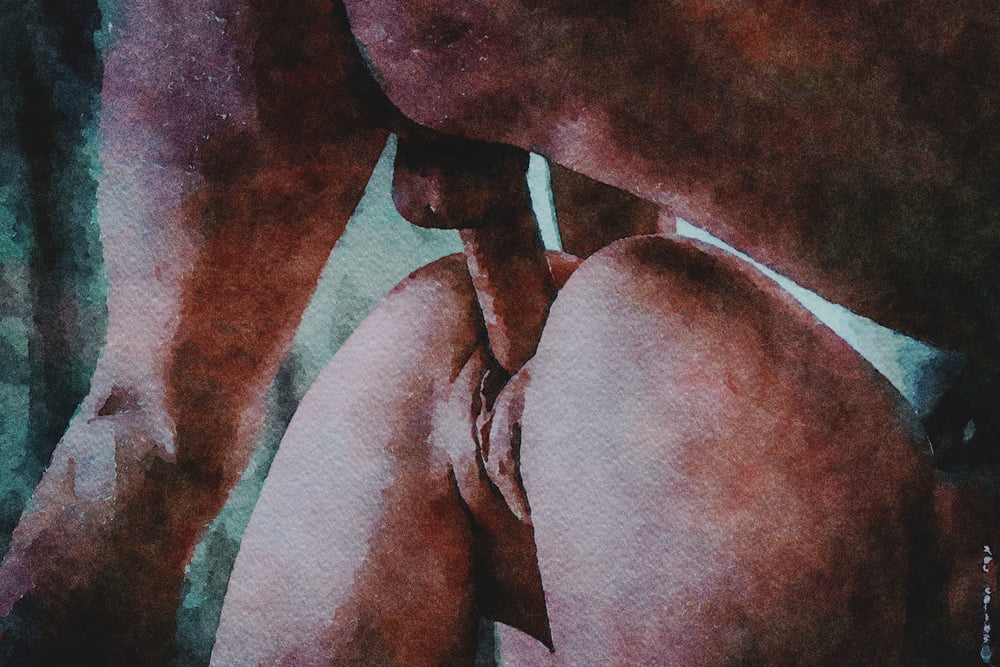 Erotic Digital Watercolor 5 4012333