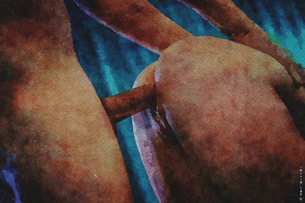 Erotic Digital Watercolor 5 4012333