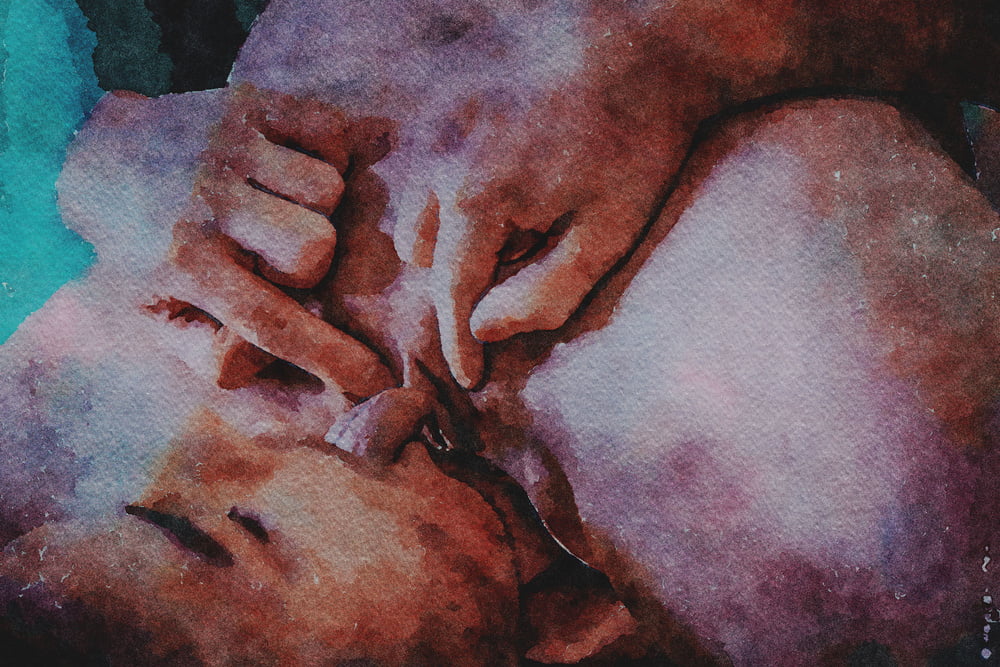 Erotic Digital Watercolor 5 4012333