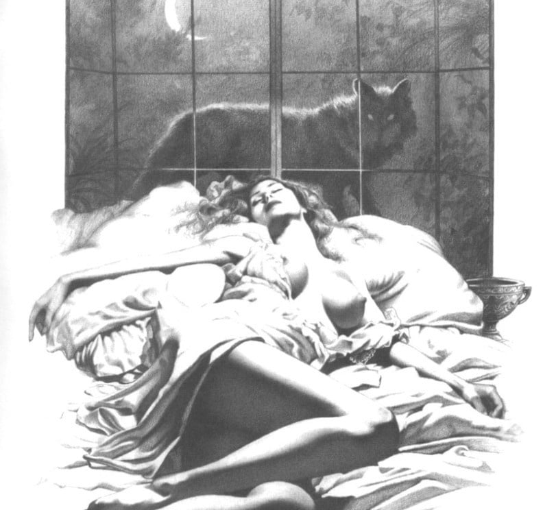 Assortierte erotische Zeichnungen mit Horror1
 #97419335