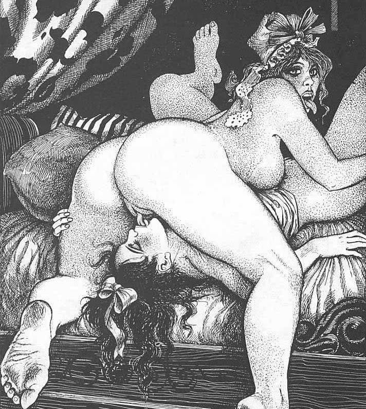 Assortierte erotische Zeichnungen mit Horror1
 #97419408