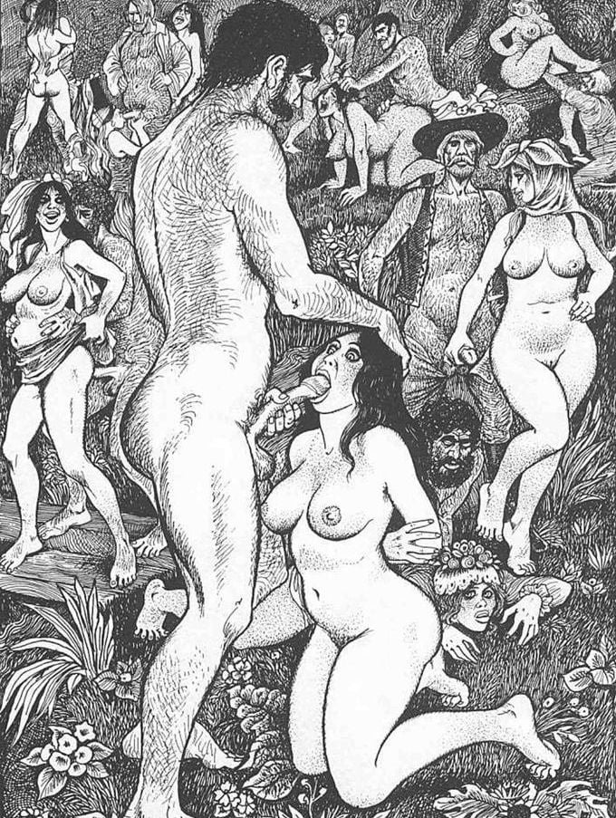 Assortierte erotische Zeichnungen mit Horror1
 #97419438