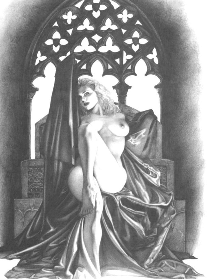 Assortierte erotische Zeichnungen mit Horror1
 #97419450